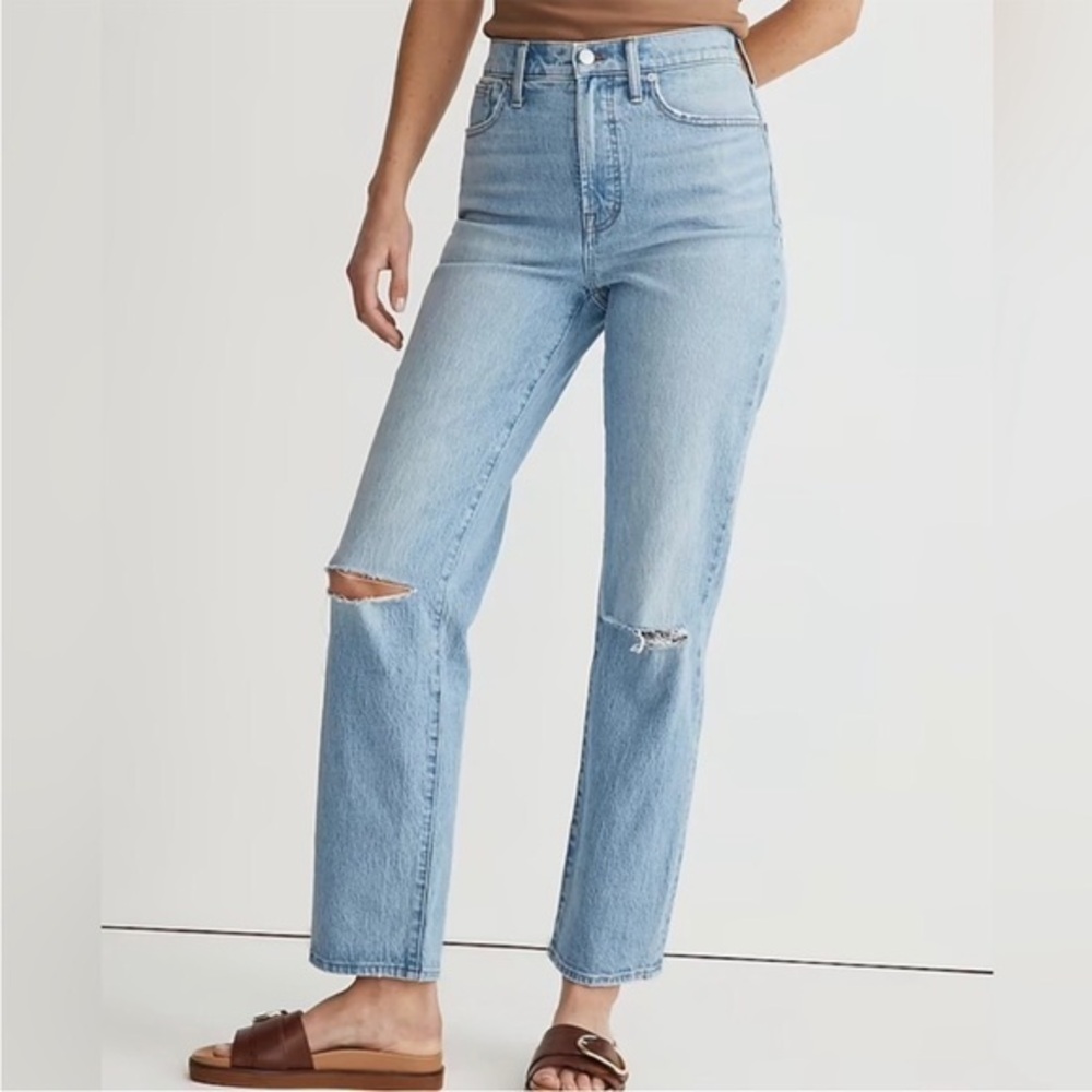 The Perfect Vintage Straight Jean in Westanna Wash Size 29 NWT
